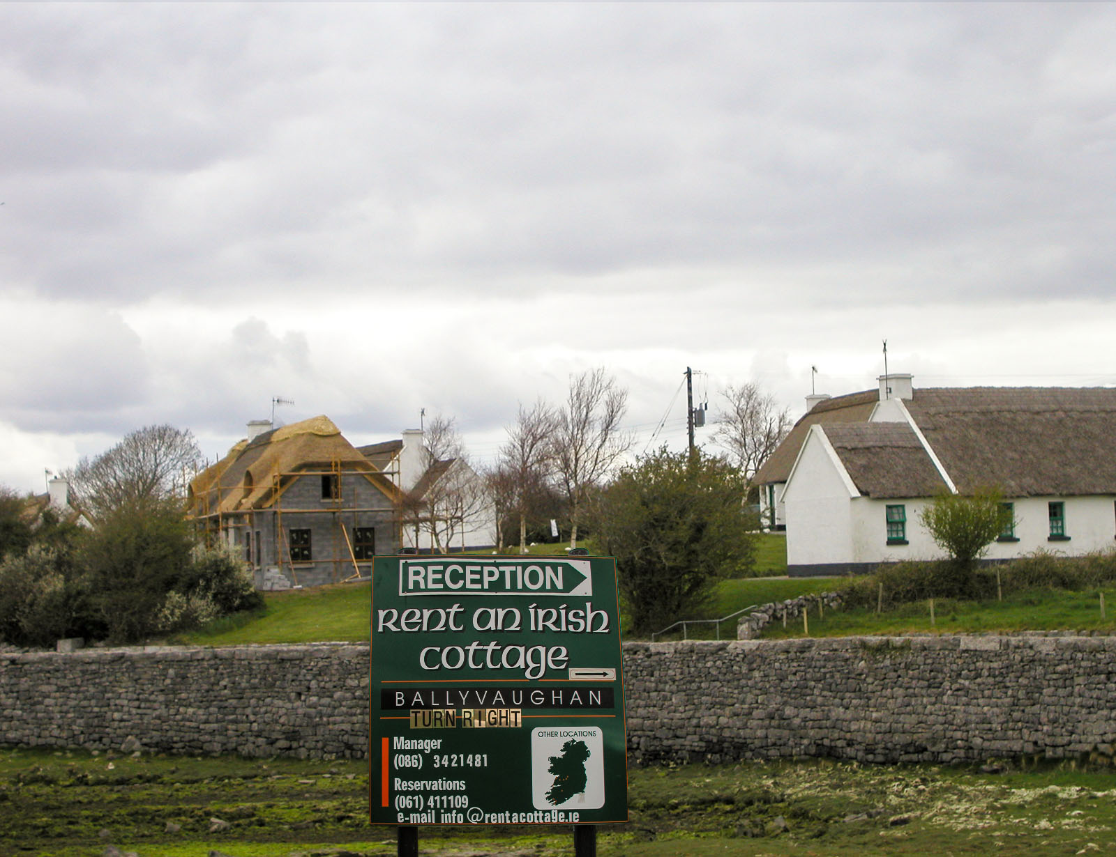 Ballyvaughan, Tourist" cottages in progress