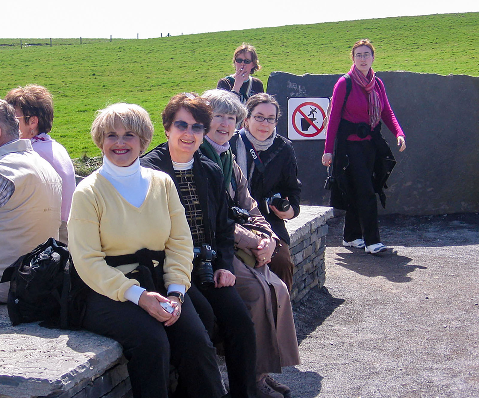 Cliffs of Moher, Ready for the trek