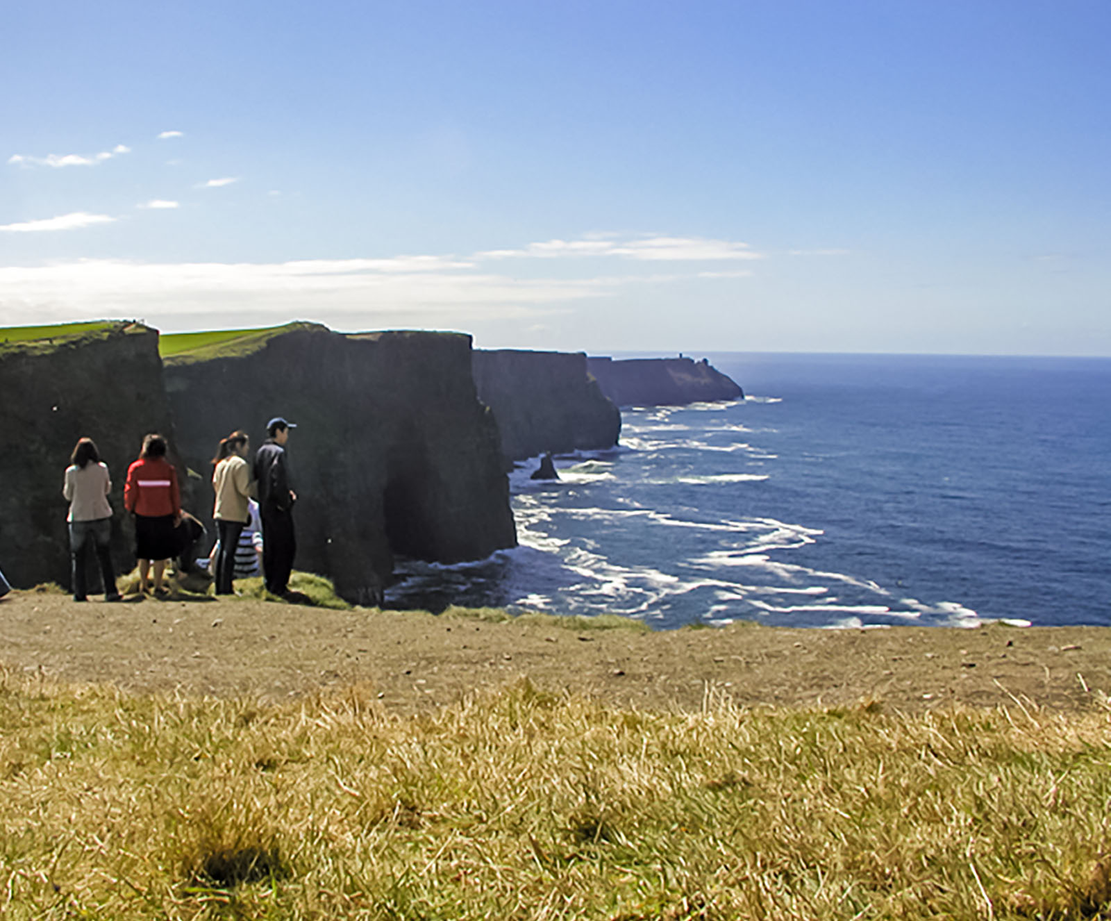 Cliffs of Moher, Getting close