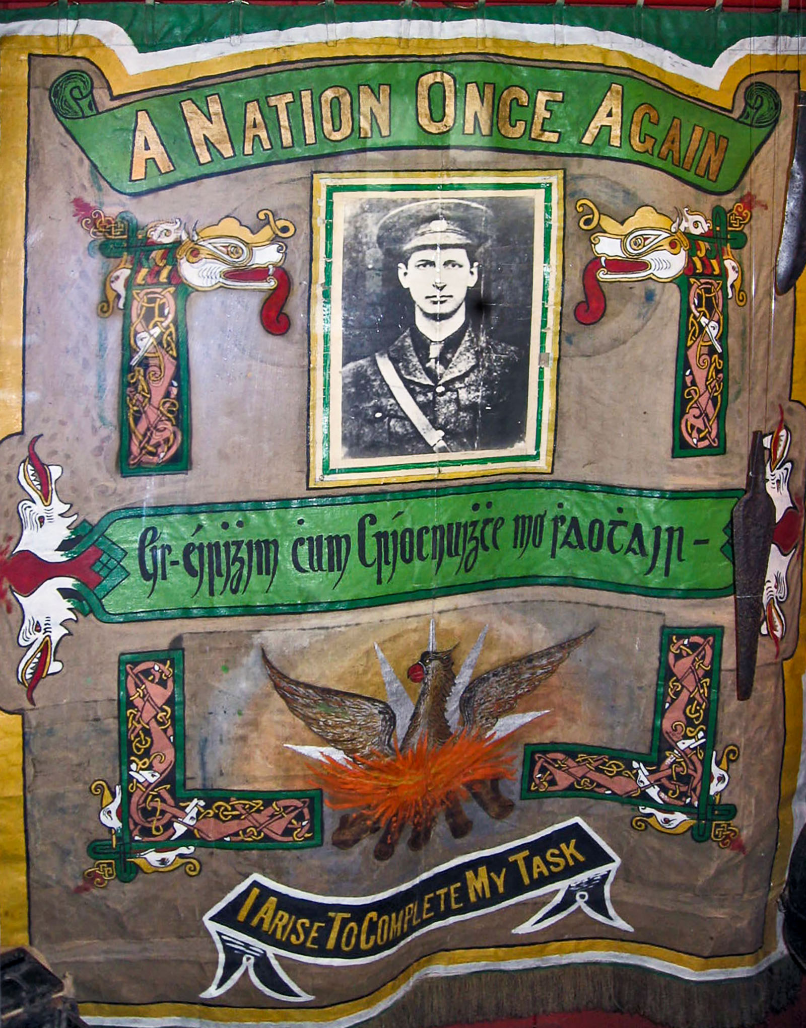 Ennis, Irish banner