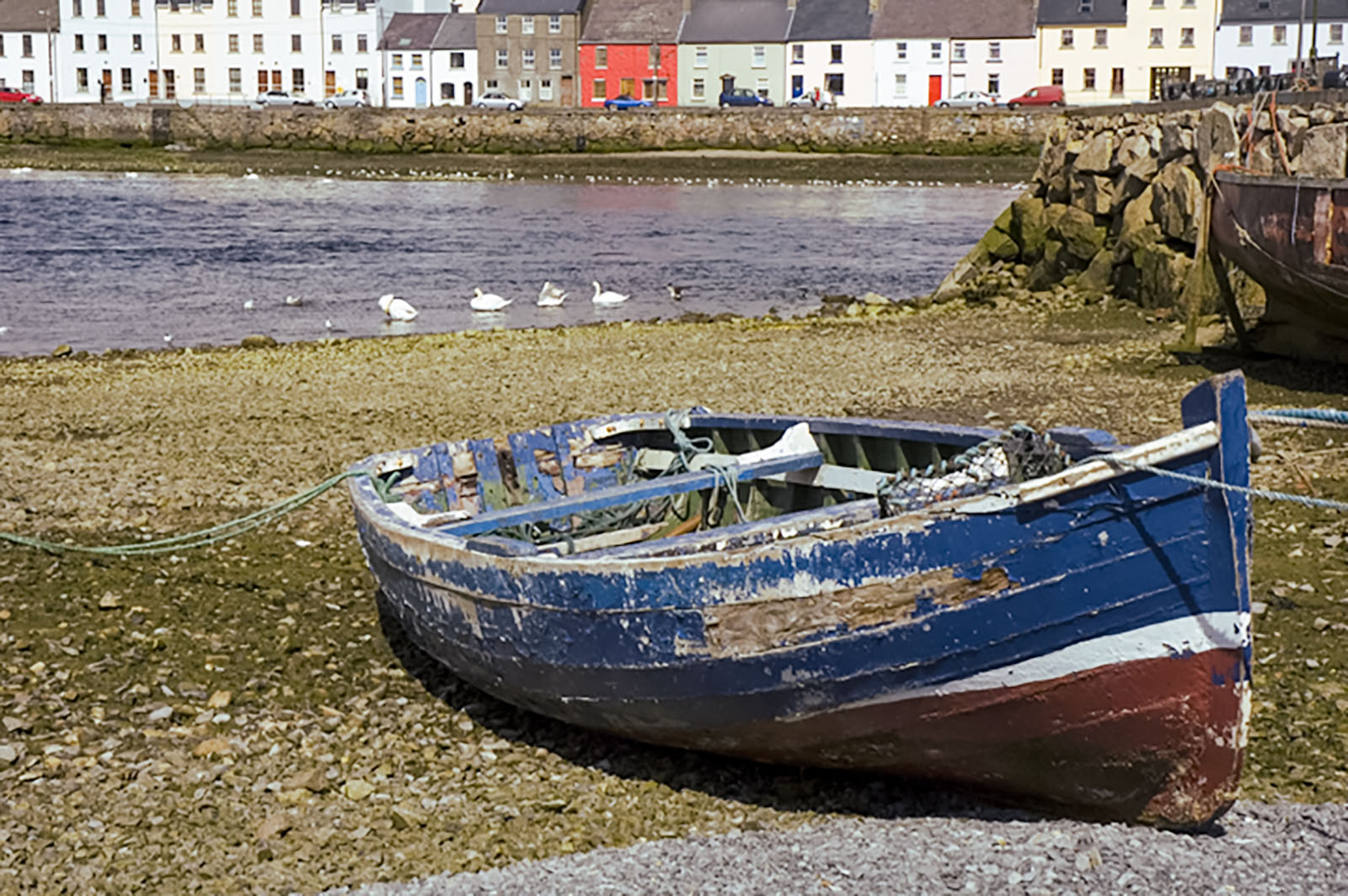 Galway, Battered fishing boat