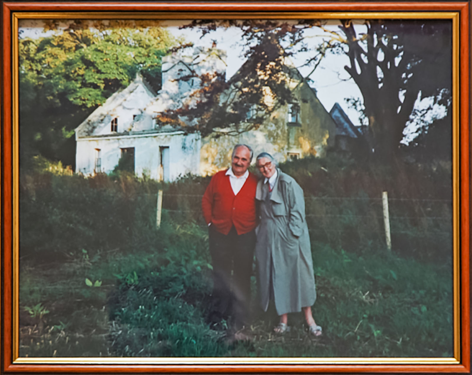 New Quay, The Kennas before the unrestored Bayfield House